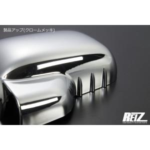 ドアミラーカバー クロームメッキ・カーボン調【...の詳細画像3