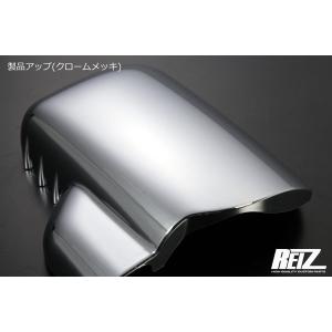 ドアミラーカバー クロームメッキ・カーボン調【...の詳細画像5