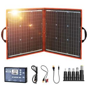 Dokio 80w 折りたたみ式 単結晶 ソーラーパネル 太陽電池 12v 高変換効率 ソーラーチャージャー バッテリー充電用 Usb 18v 出力 最安値 価格比較 Yahoo ショッピング 口コミ 評判からも探せる