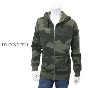 【新品・未使用】HYDROGENハイドロゲン/迷彩・カモフラ柄【完売入手困難品】 HYDROGEN（ハイドロゲン） ダウンジャケット HYD-001 メンズ フード