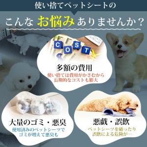 ペットシーツ シート 厚手 洗える スーパーワ...の詳細画像4