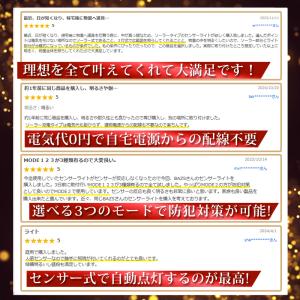 ソーラーライト クリップ センサーライト ガー...の詳細画像3