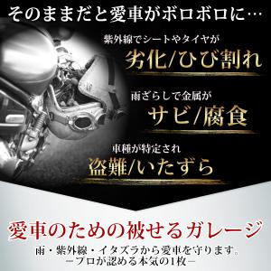 バイクカバー 厚手 大型 420d 125 2...の詳細画像4