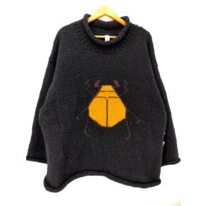 ニッチ niche. 20AW Roll Neck Sweater-Koganemushi ロールネック ニット・セーター 中古 古着 220131｜bazzstore