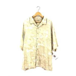 Tommy Bahama(トミーバハマ) all pattern o/c silk shirt メンズ   中古 古着 0321｜bazzstore