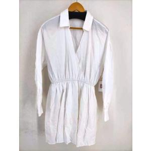 Zara 白シャツ ワンピースの商品一覧 通販 Yahoo ショッピング