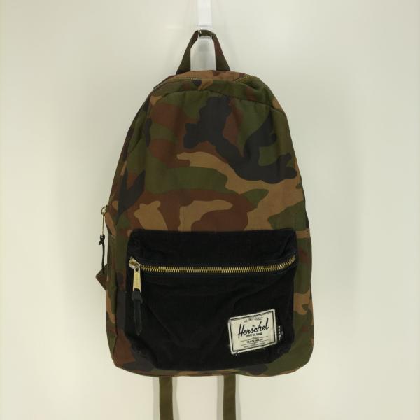 Herschel supply(-) コーデュロイポケットカモバックパック メンズ 表記無  中古 ...