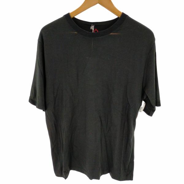 SIDE SLOPE(サイドスロープ) EX. SILK TEE BLACK メンズ JPN：2  ...