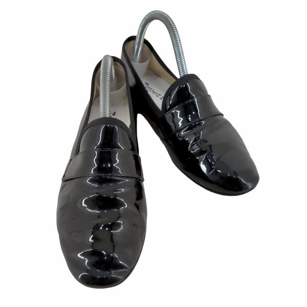 repetto(レペット) Michael Loafers Patent leather Noir ...