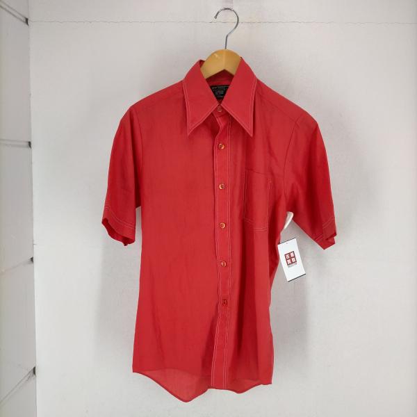 TOWNCRAFT(タウンクラフト) 70S TAPERED NO IRON 綿ポリシャツ メンズ ...