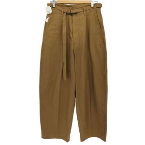 blurhms ROOTSTOCK(ブラームスルーツストックス) 23AW Belted Chinos メ 中古 古着 1244｜bazzstore