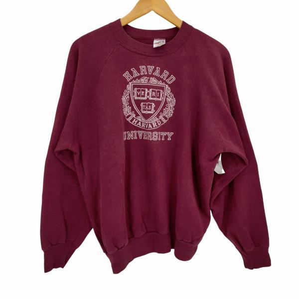 MILLER(ミラー) 90S HARVARD UNVERSITY ラグランクルーネックスウェット ...