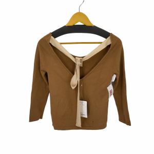 SLOANE（スローン） 5Gケーブル 畦編みクルーネック ニットセーター