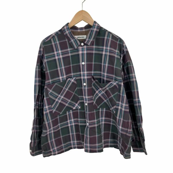 MONKEY TIME(モンキータイム) CLEAR TWILL CHECK WIDE SHIRT ...