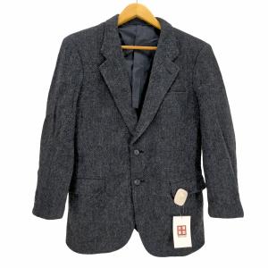 Harris Tweed(ハリスツイード) SCOTTISH WOOL ツイード テーラードジャケット メ 中古 古着 0147｜bazzstore