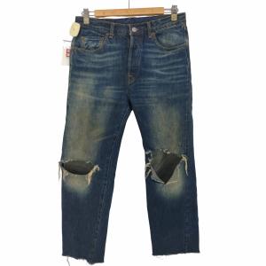 Levis(リーバイス) 501XX Vintage Clothing Jeans 1966モデル セルビ 中古 古着 0844｜bazzstore