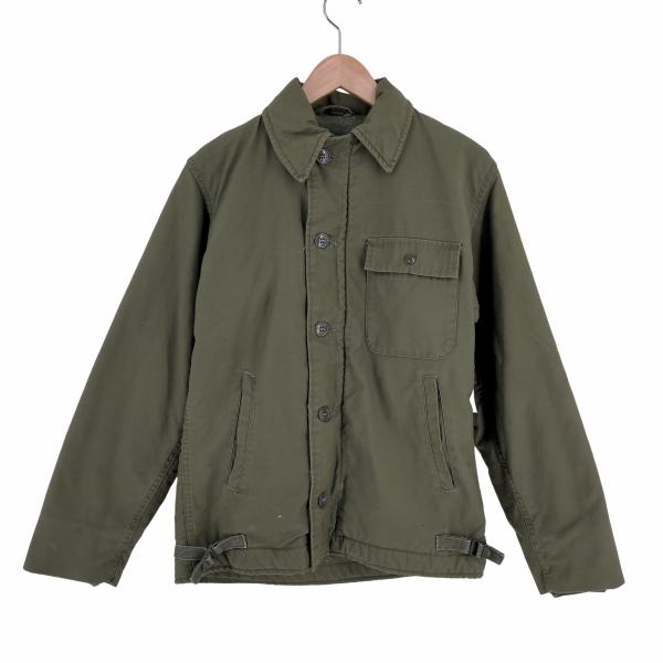 US NAVY(ユーエスネイビー) U.S.NAVY CONMAR ZIP A-2 デッキジャケット...