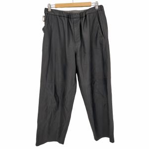 Graphpaper(グラフペーパー) 21AW SHEEP LEATHER EASY PANTS メンズ 中古 古着 0423｜bazzstore