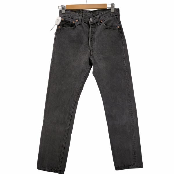 Levis(リーバイス) USA製 刻印552 501 先染め ブラックデニムパンツ メンズ  W3...