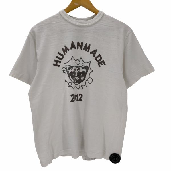 HUMANMADE(ヒューマンメイド) 2012 アニマル ロゴプリント  クルーネック Tシャツ ...