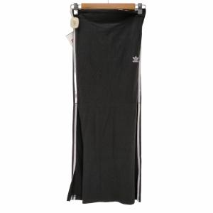 adidas(アディダス)  LONG SATIN SKIRT  レディース JPN：S  中古 古着 0649｜bazzstore