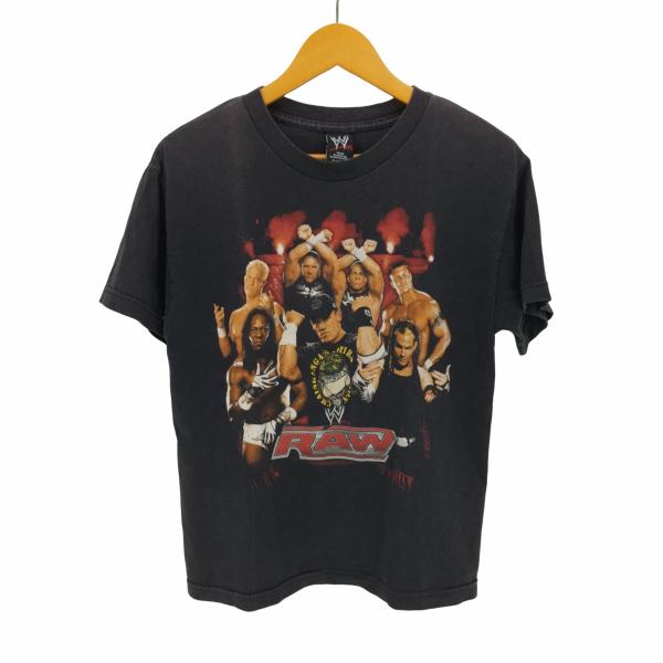 USED古着(ユーズドフルギ) WWE RAW プロレス選手プリント Tシャツ メンズ JPN：L ...