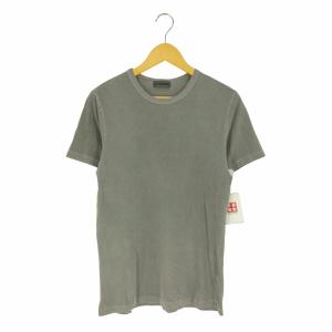 JIL SANDER(ジルサンダー) BIG T-SHIRT ビッグTシャツ バックスモールロゴプリントT 中古 古着 0845｜bazzstore