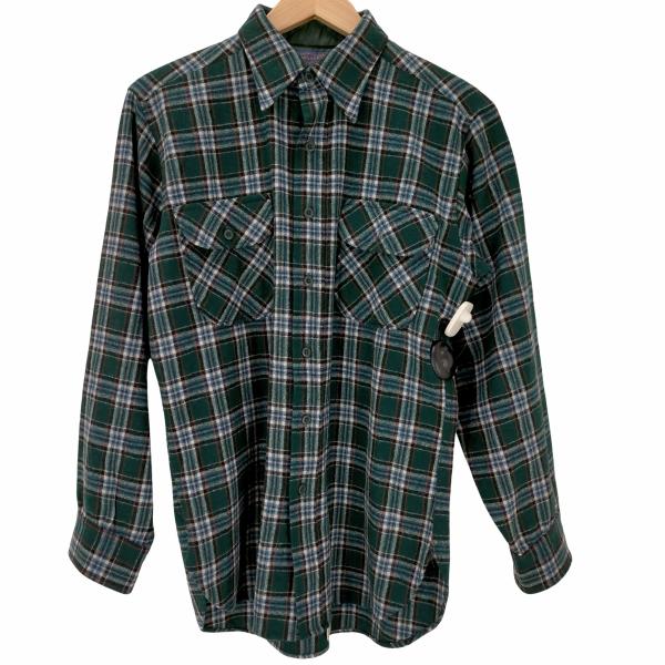 PENDLETON(ペンドルトン) usa製 チェック 長袖 ネルシャツ メンズ import：M ...