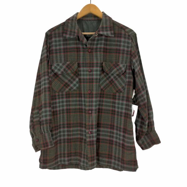 PENDLETON(ペンドルトン) 60s フラップポケット ボックス オープンカラーシャツ メンズ...