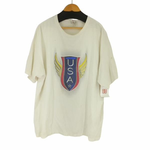 NIKE(ナイキ) 90s MADE IN USA フロントUSAプリント S/S Tシャツ メンズ...
