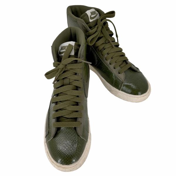 NIKE(ナイキ) Blazer Mid Leather Snake Skin ハイカットスニーカー...