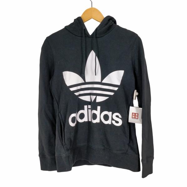 adidas(アディダス) オリジナルロゴプルオーバーパーカー レディース JPN：M  中古 古着...