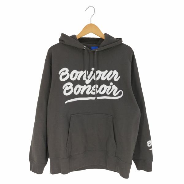 bonjour records(ボンジュールレコーズ) original LOGO HOODIE オ...