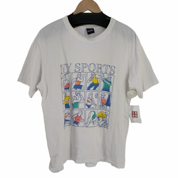 ONLY NY(オンリーニューヨーク) USA製 NY SPORTS プリント Tシャツ メンズ i...