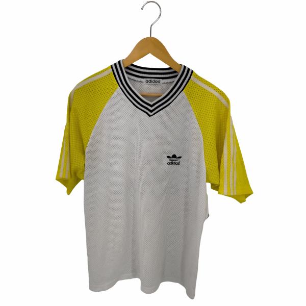 adidas(アディダス) トレフォイルロゴ メッシュ ゲームシャツ メンズ 表記無  中古 古着 ...