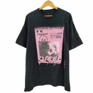 CACTUS JACK(カクタスジャック) 21AW Pink Sunrise Tee Black メンズ 中古 古着 0849｜bazzstore