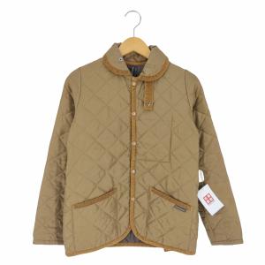 LAVENHAM(ラベンハム) 英国製 コーデュロイパイピング チンストラップ キルティングジャケット レ 中古 古着 0304｜bazzstore