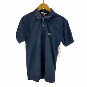 CHEMISE LACOSTE(シュミーズ ラコステ) 70s フランス製 ポロシャツ メンズ 表記無  中古 古着 0225｜bazzstore