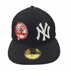 NEW ERA(ニューエラ) 59FIFTY NY 6パネルキャップ メンズ   7 3/8 中古 古着 1044｜bazzstore