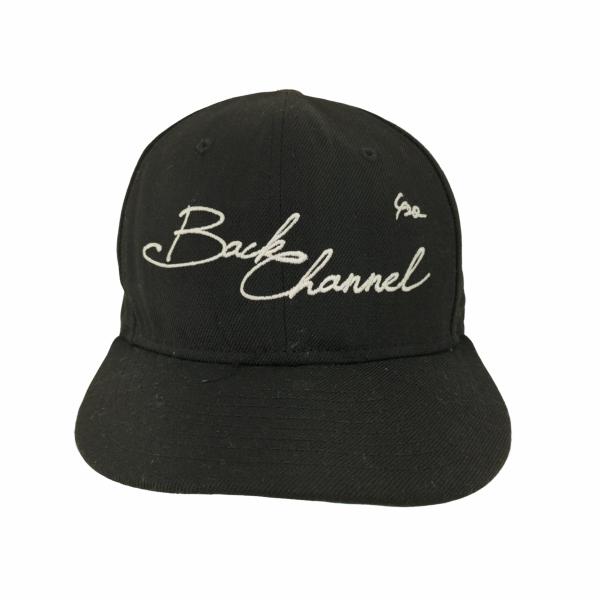 Back Channel(バックチャンネル) 筆記ロゴ 59FIFTY 6パネルキャップ メンズ 表...