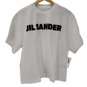 JIL SANDER(ジルサンダー) ロゴTシャツ レディース import：S  中古 古着 0742｜bazzstore