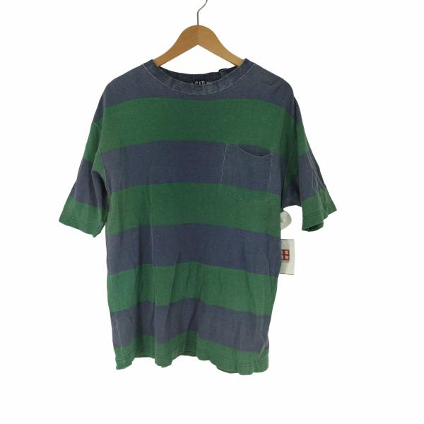 Gap(ギャップ) 90s OLD ツートンボーダーTシャツ メンズ JPN：S  中古 古着 03...