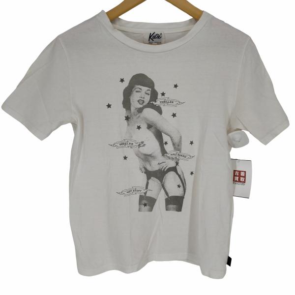 Katie(ケイティ) フロントプリントクルーネックTシャツ レディース JPN：M  中古 古着 ...