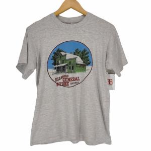JERZEES(ジャージーズ) 80~90S HILLSBORO GENERAL STORE 両面プリント 中古 古着 0323｜bazzstore