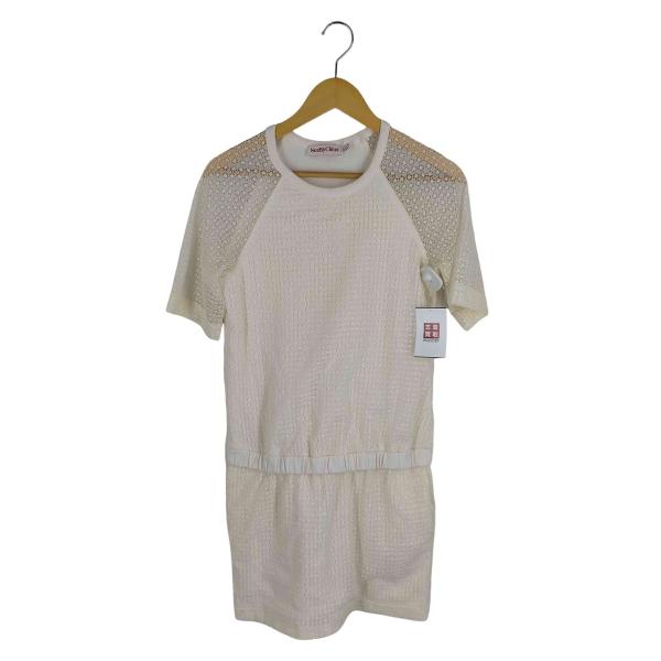 SEE BY CHLOE(シーバイクロエ) ドッキング レース 半袖ワンピース レディース  34 ...