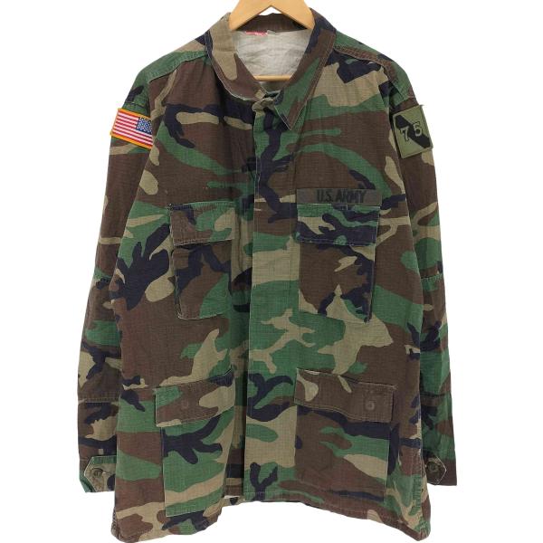 U.S. ARMY(ユーエスアーミー) カモフラ ミリタリージャケット メンズ 表記無  中古 古着...