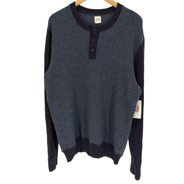 Gap(ギャップ) 50/50 HENLEY ウール ナイロン ヘンリーネック ニット メンズ im...