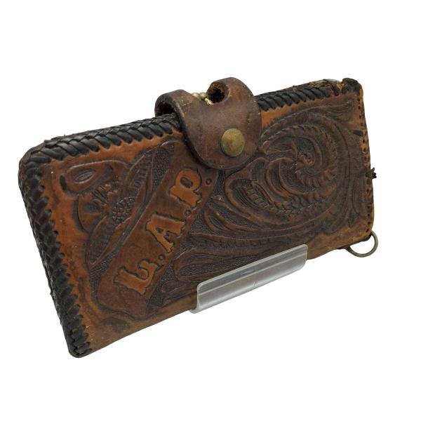 USED古着(ユーズドフルギ) 70S DOT SNAPPERS L.A.P. 鶴 刻印 トラディシ...