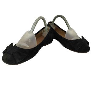 UGG(アグ) ROHEN ローヘン スエードレザー リボン フラット パンプス レディース JPN：22 中古 古着 1025