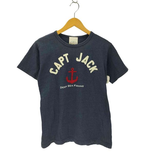 USED古着(ユーズドフルギ) LEFT FIELD USA製アンカーデザインTシャツ メンズ JP...